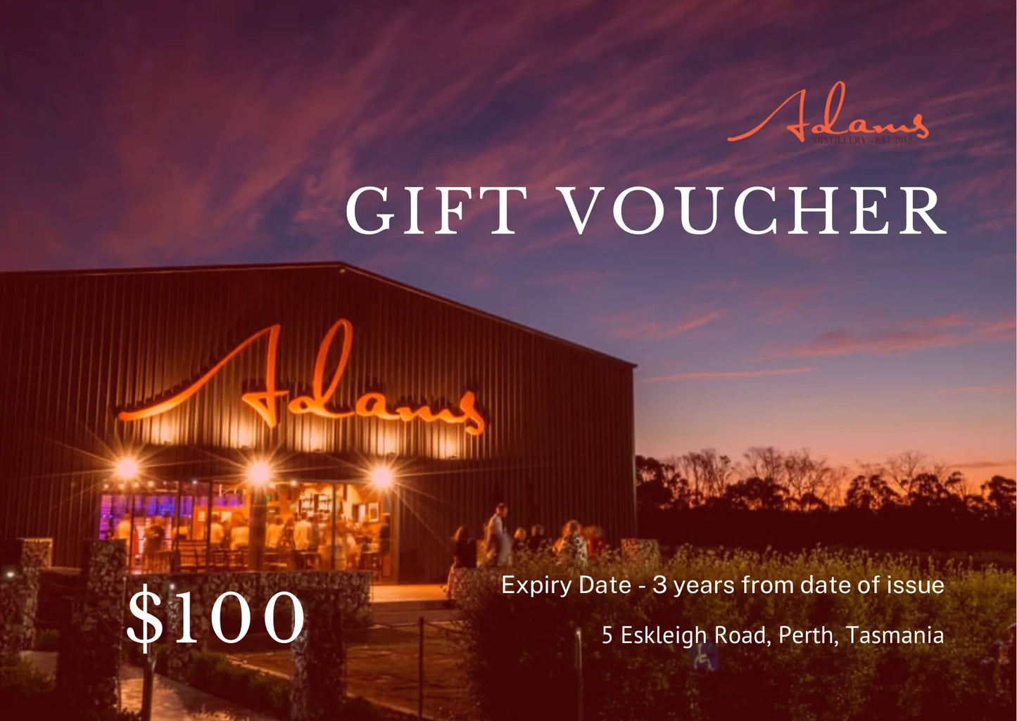 Online Gift Voucher